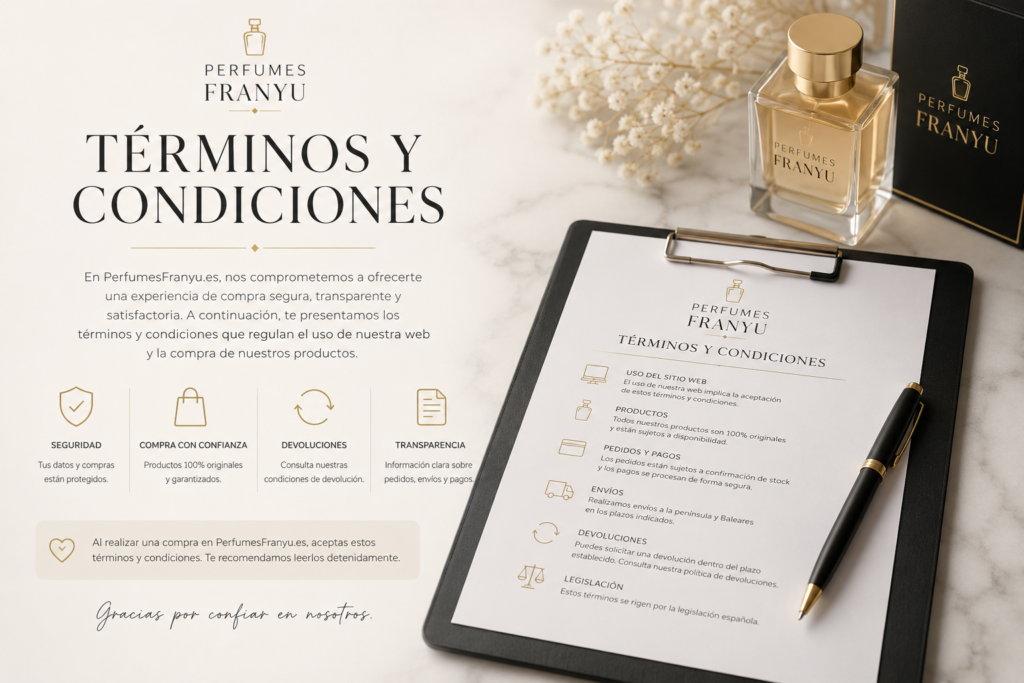 Terminos y condiciones
